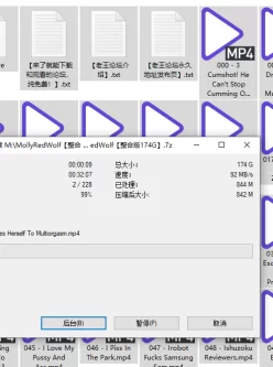 【3.21已补】MollyRedWolf整合版【106V174G百度云】永链失效不补